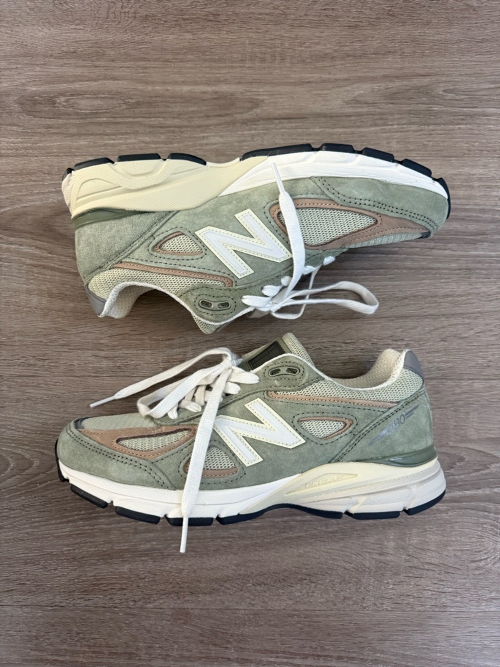 Teddy Santis x New Balance 990v4 Made in USA Olive Incense, U990GT4 - Picture 3 of 11